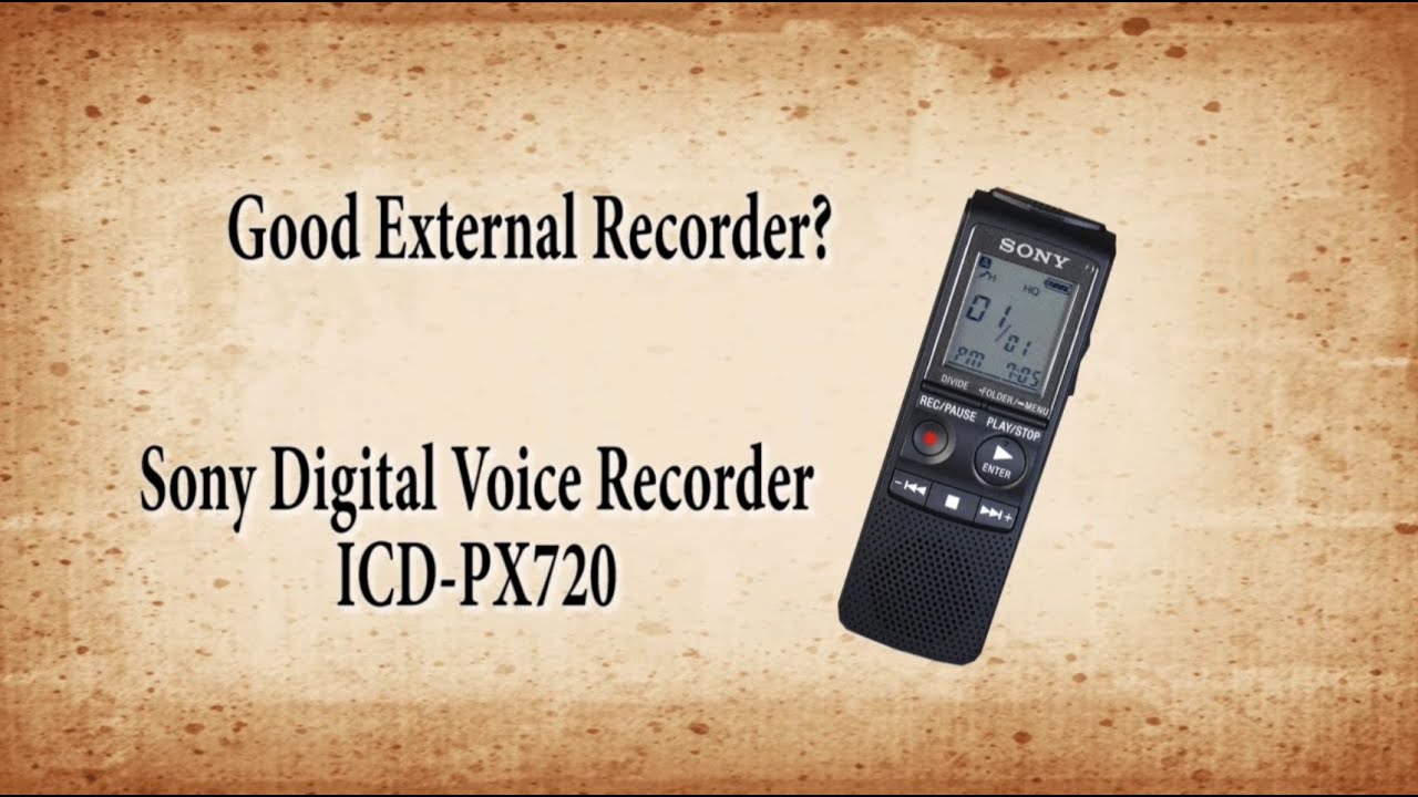 Sony ic recorder px720 drivers for mac